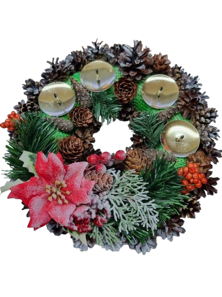 Adventní věnec – moderní dekorace