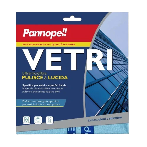Hadříky EDUREX Pannopell VETRI – mikroutěrka na okna, sklo a zrcadla bez šmouh