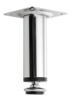 Nožička k nábytku, skříňky koupelnové , KERAMIA FRESH – výškově stavitelná 100–110 mm, chrom
