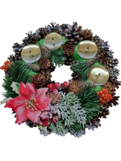 Adventní věnec – moderní dekorace