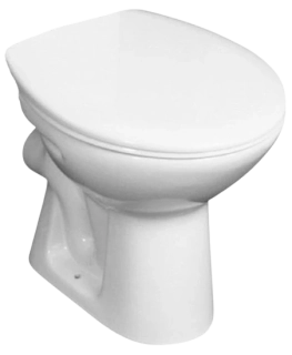 WC mísa na postavení JIKA Zeta – hluboké splachování, zadní odpad