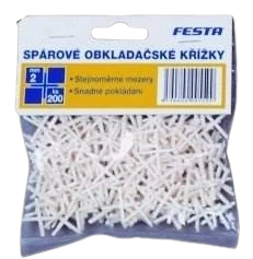 Křížky spárovací, pro obklady a dlažbu 4 mm